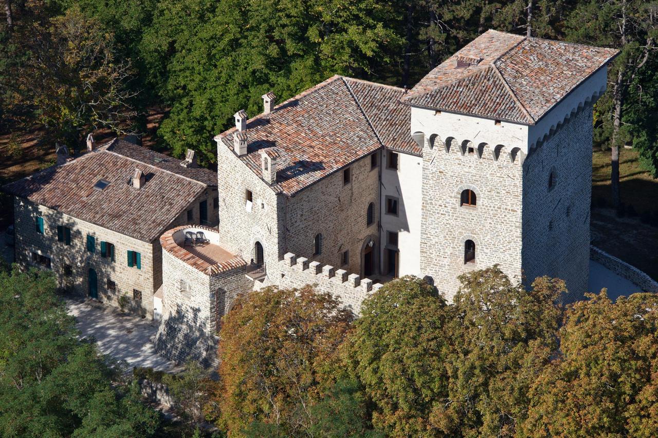 Castello Di Magrano Pensionat Carbonesca Eksteriør billede